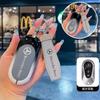 SFX1  Car Remote Key Case Cover Shell For Mercedes Benz C S Class W223 W206 Maybach S400 S450 S500 Protector Fob Bag Accessories