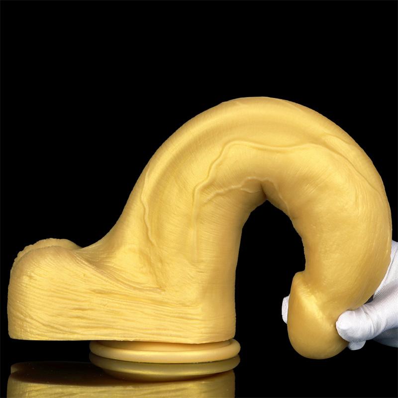 Jemné tekuté silikónové dildo Simulačné Nadrozmerné dildo Veľký análny kolík Extra dlhý penis Produkty pre dospelých