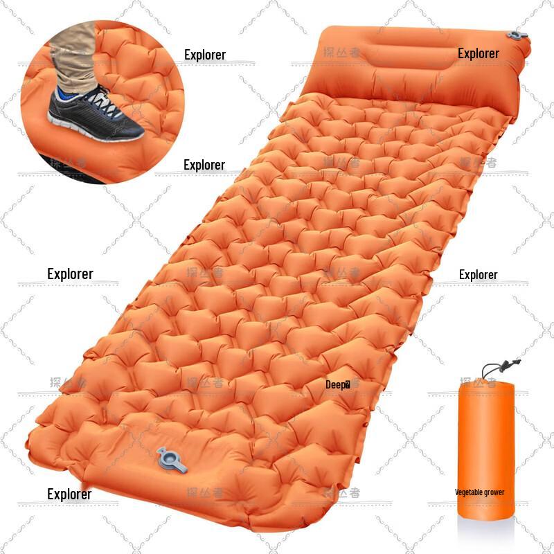 Leichte Outdoor-Fußpumpe aufblasbare Isomatte