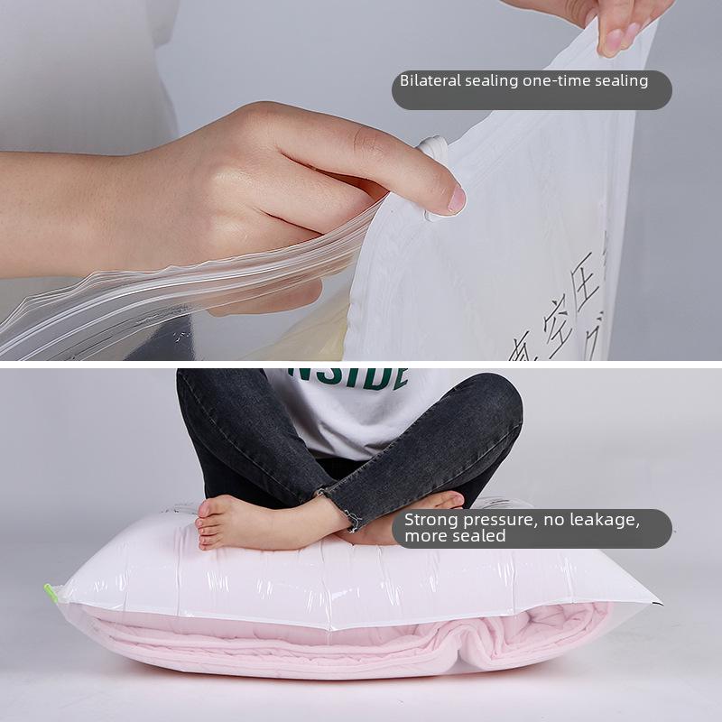 Vacuum Compression Bag for Clothes and Quilts - Thickened, 3D Storage Solution
