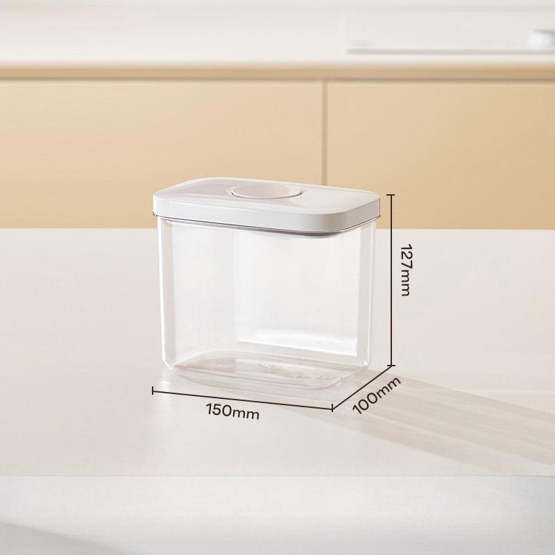 Sealed Jar Cabinet Press Type Handheld Storage Box Waterproof Food Grade Grain and Snack Storage Box