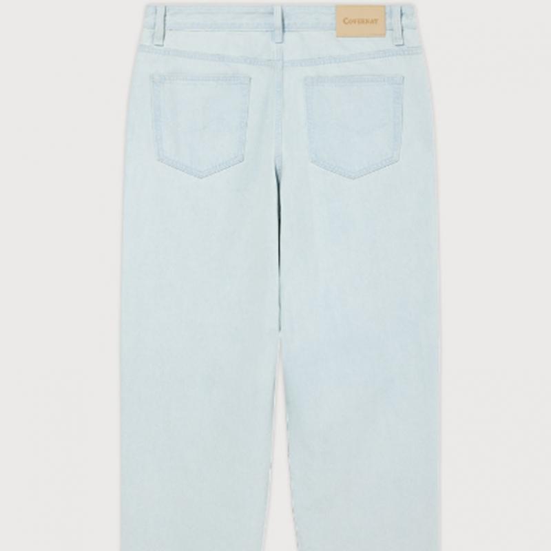 Pantaloni din denim spălați Covernot Regular B1 Co2501pt08 Bk Sb Bl Lb