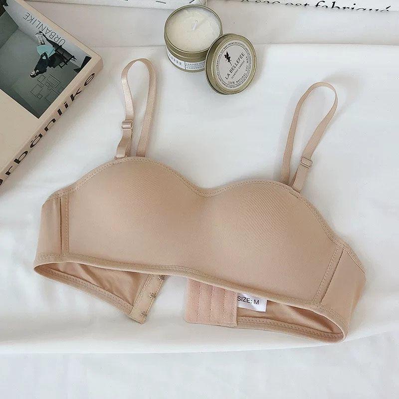Macaron Nahtloses Lift-Up Bandeau: Kabelloser BH mit Unterarmstütze für kleine Brustkörbe