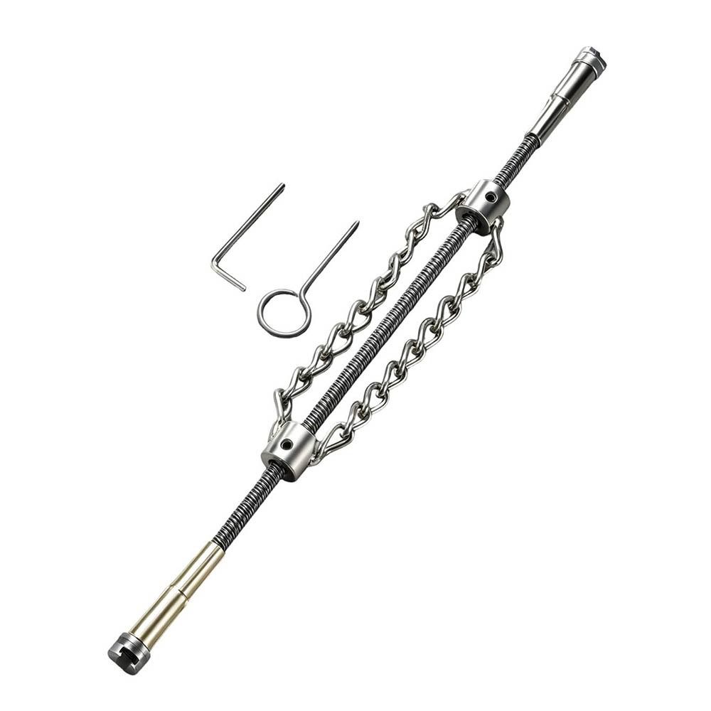 Dual Chain Structure Toilet Pipe Dredger Pipeline Blockage Remover Home Pipeline Decontamination