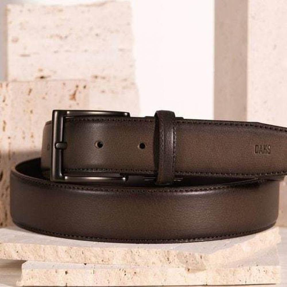 Daks Khaki Soft Leather Bijou Belt Dbbe6e206k3 Single option