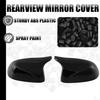 Gloss Black M Style Side Mirror Cover Cap For BMW X3 X4 X5 X6 X7 G01 G03 G05 US