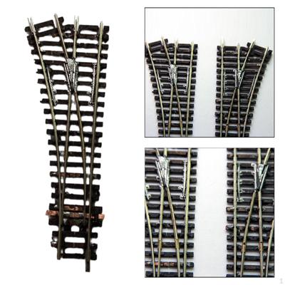 Modelo de Vía de Tren a Escala HO 1/87, Paisaje de Mesa de Arena, Desvío Ferroviario, Accesorios