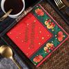 20Pcs/pack 33x33cm Christmas Series Printed Paper Disposable Table Dinner Napkin Tissues Xmas New Year Party Decor