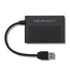 Qoltec Case/cabinet for optical CD/DVD SATA drive | USB 2.0 | 9.5mm