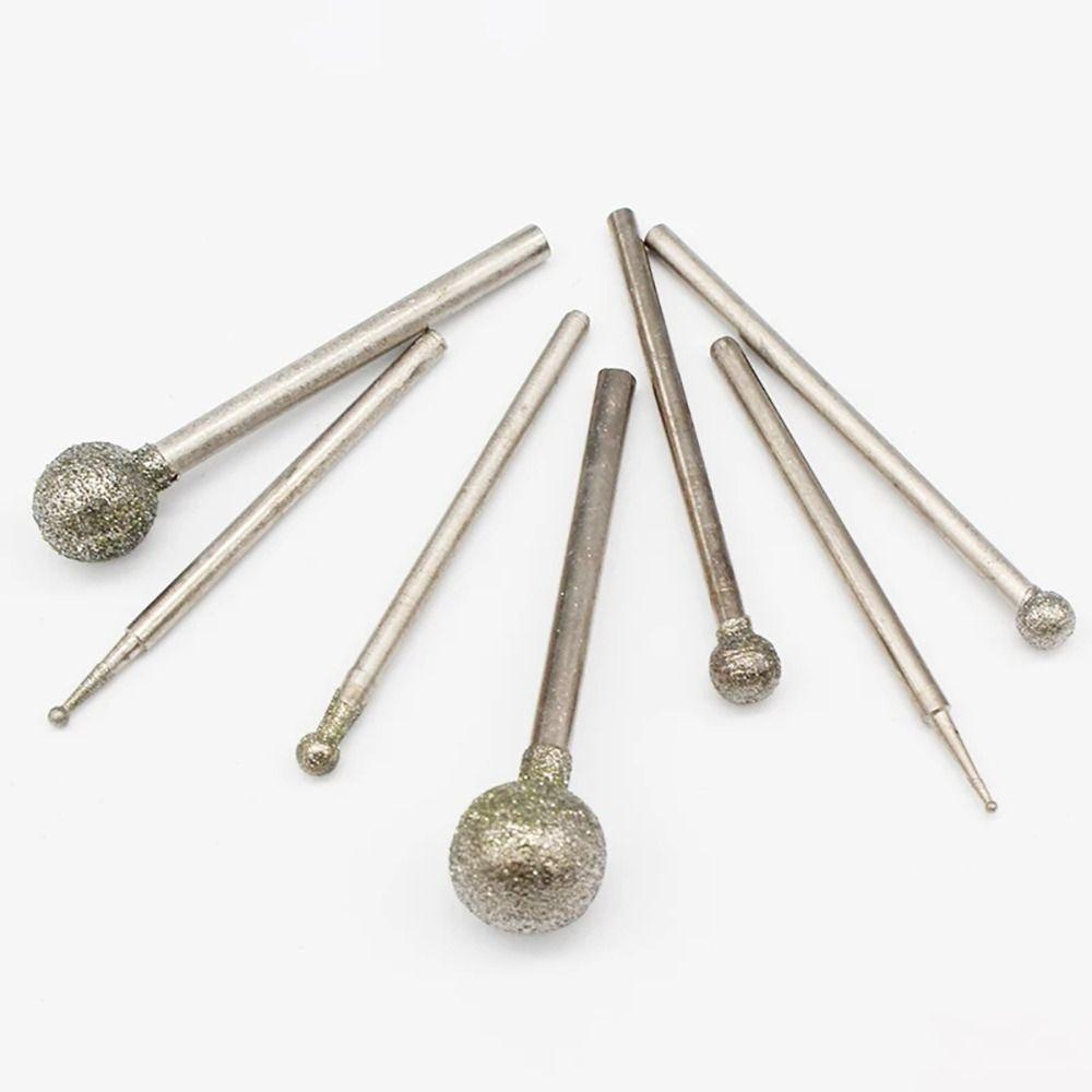 5Pcs 2.35mm Shank Electric Grinder Parts Carve Precision Burring Sanding Drill Bit