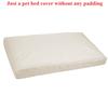 Funda Protectora de Almohadilla de Repuesto Anti-Suciedad para Cama de Perro 210D Oxford Impermeable Funda de Cojín para Perro para Cachorro Gatito Otra Mascota Sin Relleno