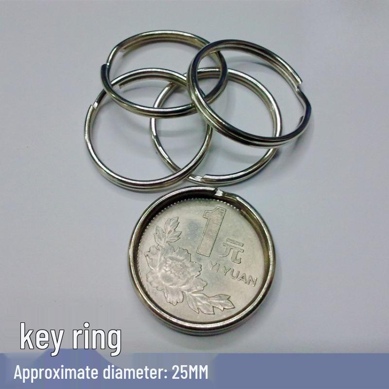 Acrylic Irregular Keychain ID Photo Keyring Transparent Buckle