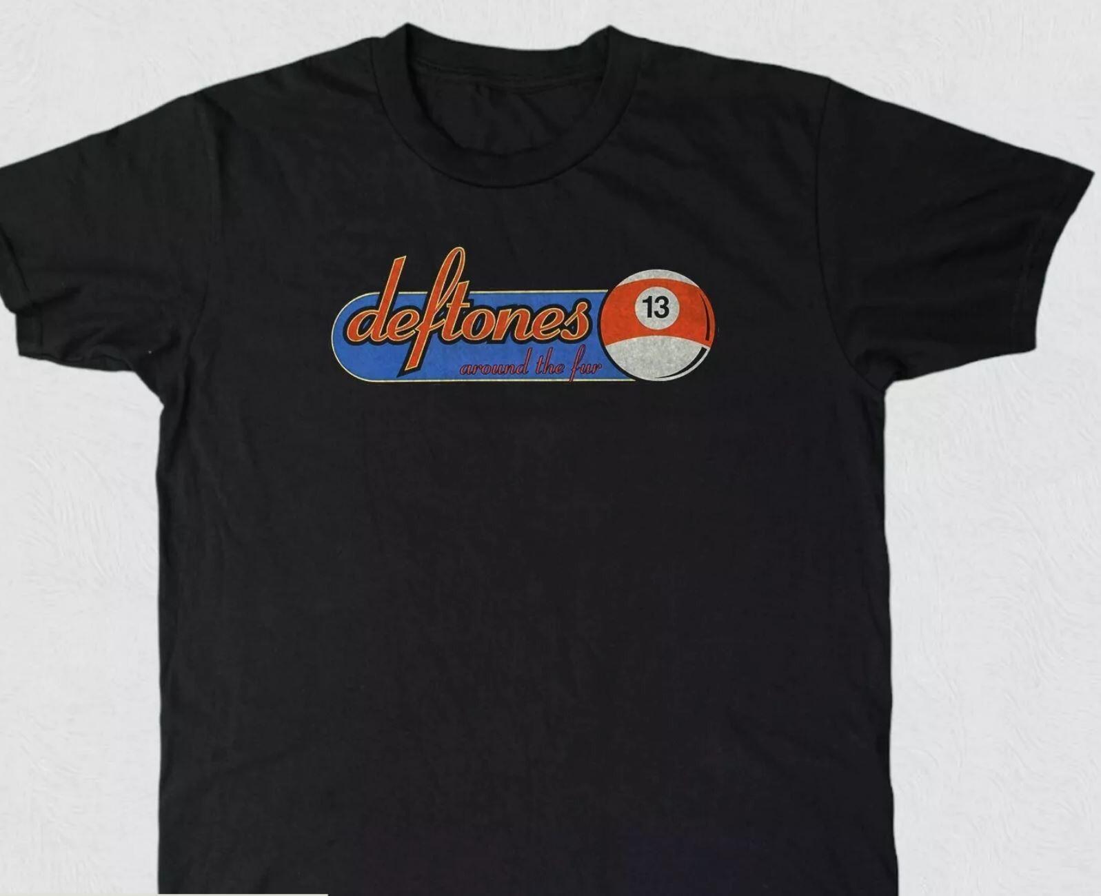 Around the Fur 13 Pool Ball Deftones Unisex Black T-shirt Size S-5XL XXXL