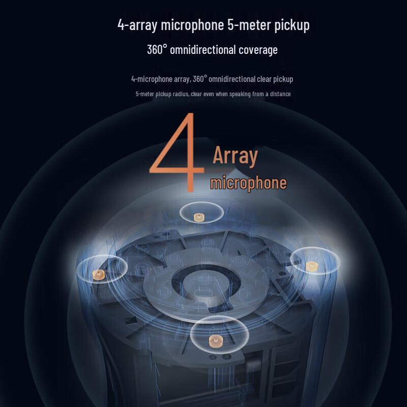 Hikvision DS-V122 HD USB Conference Camera with Mic & Speaker