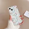Full Screen Flower iPhone15promax Mobile Phone Case Apple 14 Transparent 13/12 Fine Hole Anti-drop 11
