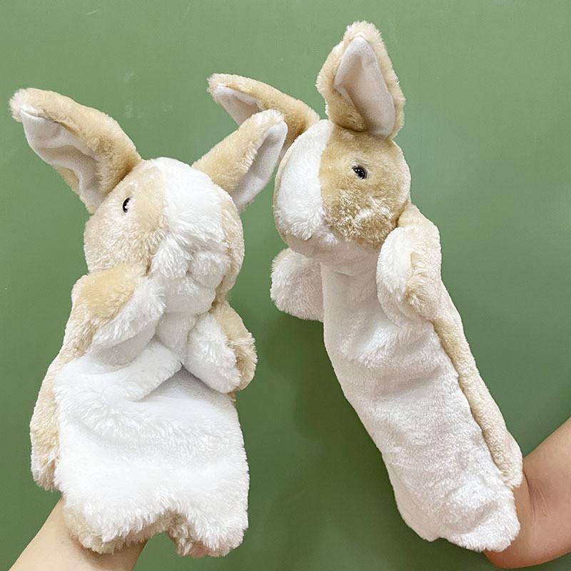 Long Rabbit Plush Stuffed Animal With Pp Cotton Filling For Kids Decor Room