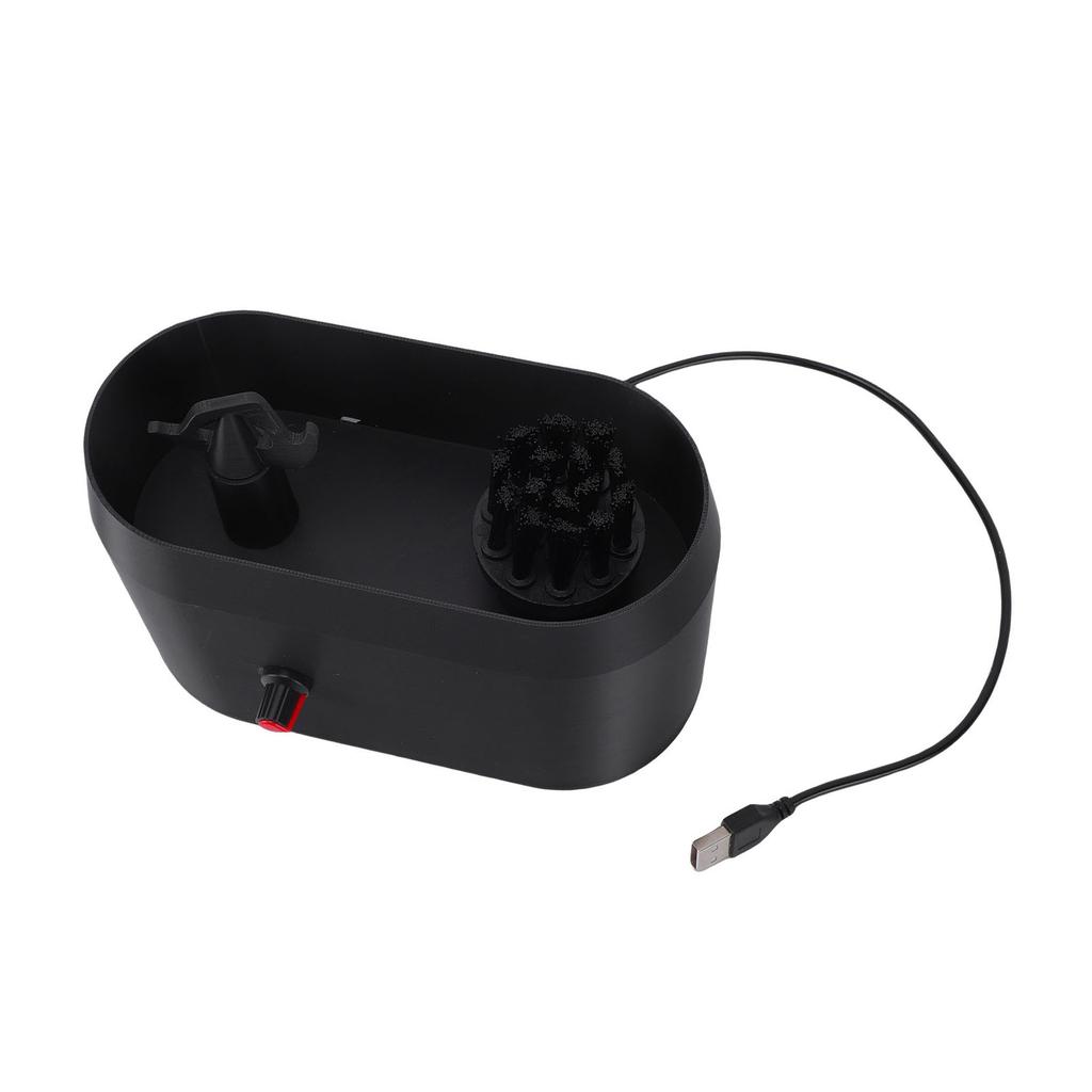 Čistič portafilteru kávy USB napájený Rukojeť kávovaru Čisticí kartáč a škrabka