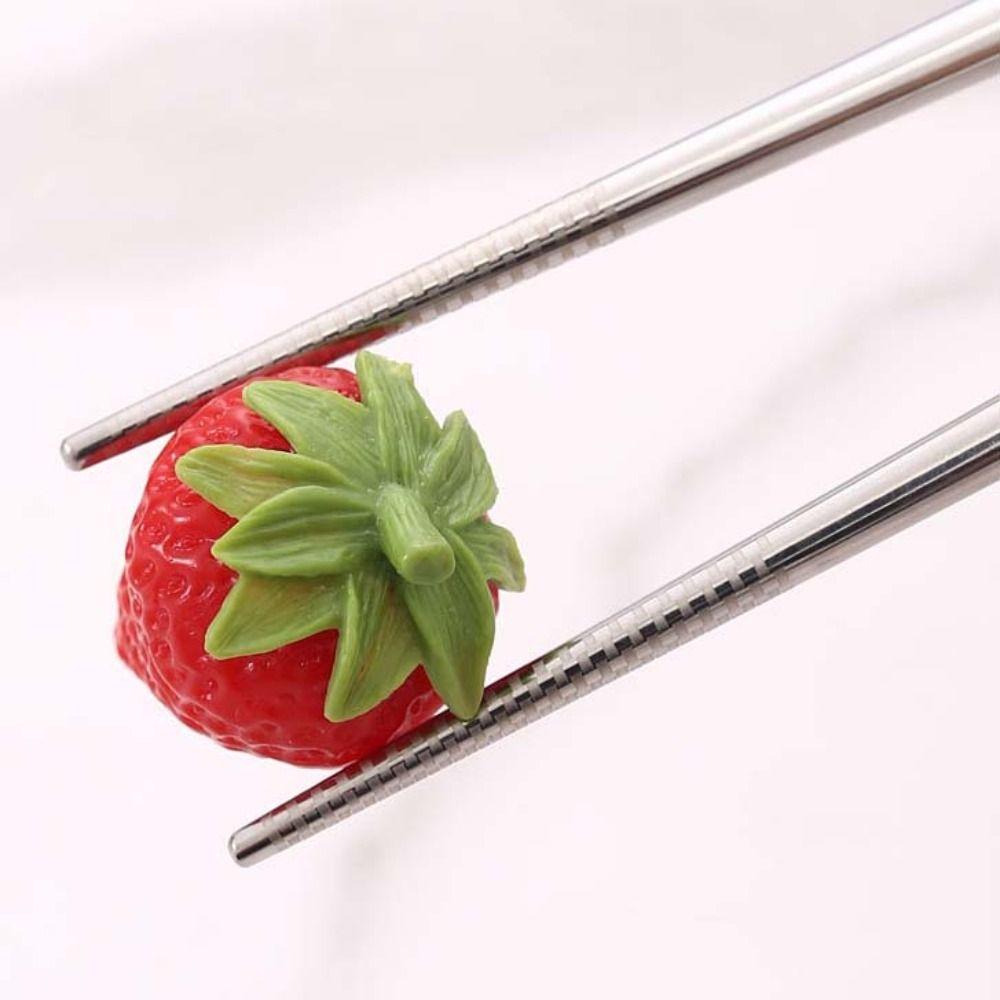3pcs Foldable Stainless Steel Cutlery Set Removable with Square Box Flatware Set Space-saving Reusable Spoon Fork Chopstick