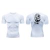 Angel Graphic Athletic Quick Dry Tshirts for Men Christian Gym Workout Running Compression Shirt Undershirt Tees Tops Activewear