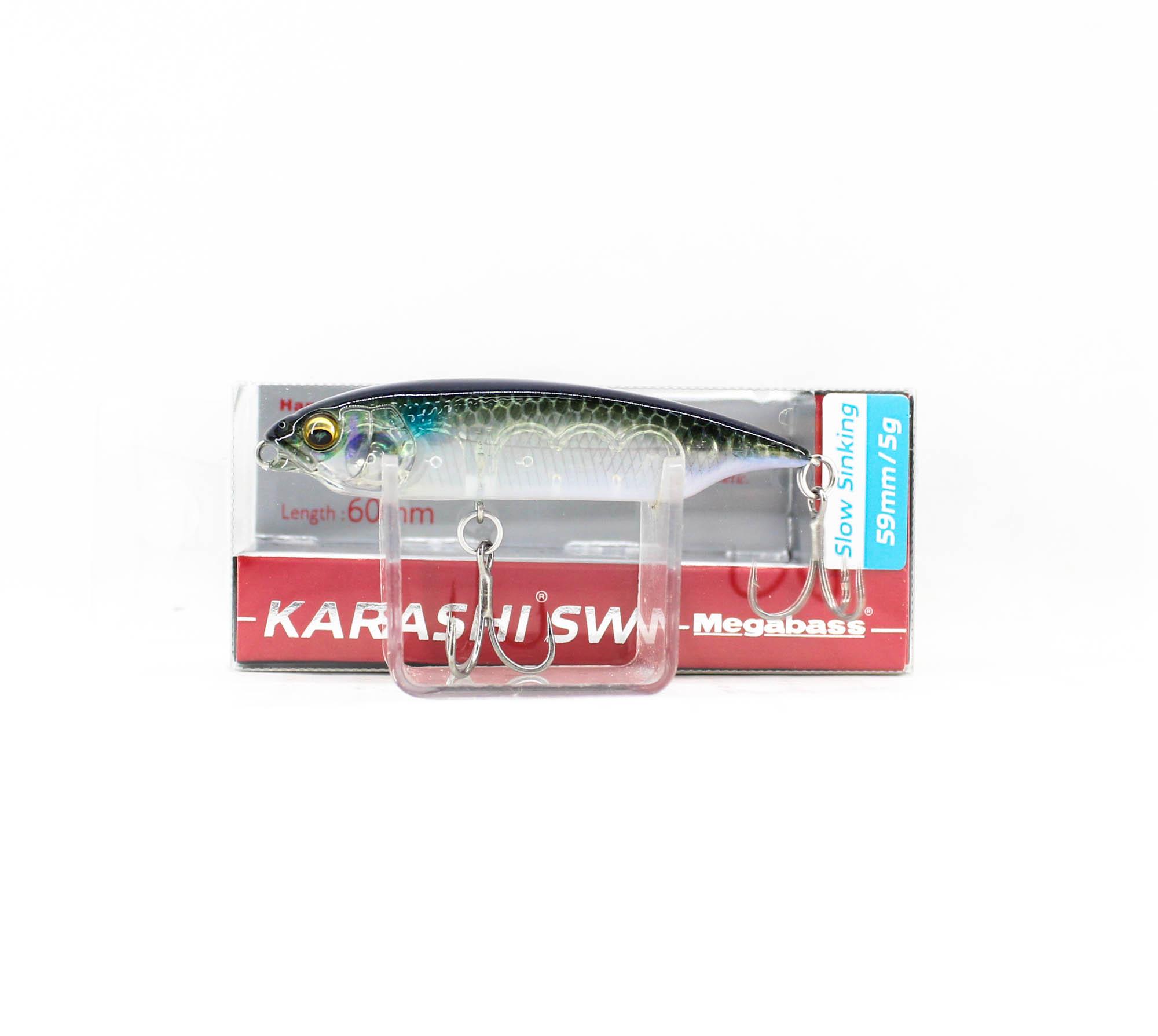 

Megabass Karashi SW SS Медленно тонущая приманка GP Hakubora (07:00)