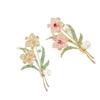 Exquisite Sparkling Crystal Rhinestone Flower Pearl Brooches For Women Clothing Coat Jewelry Accessries Gifts