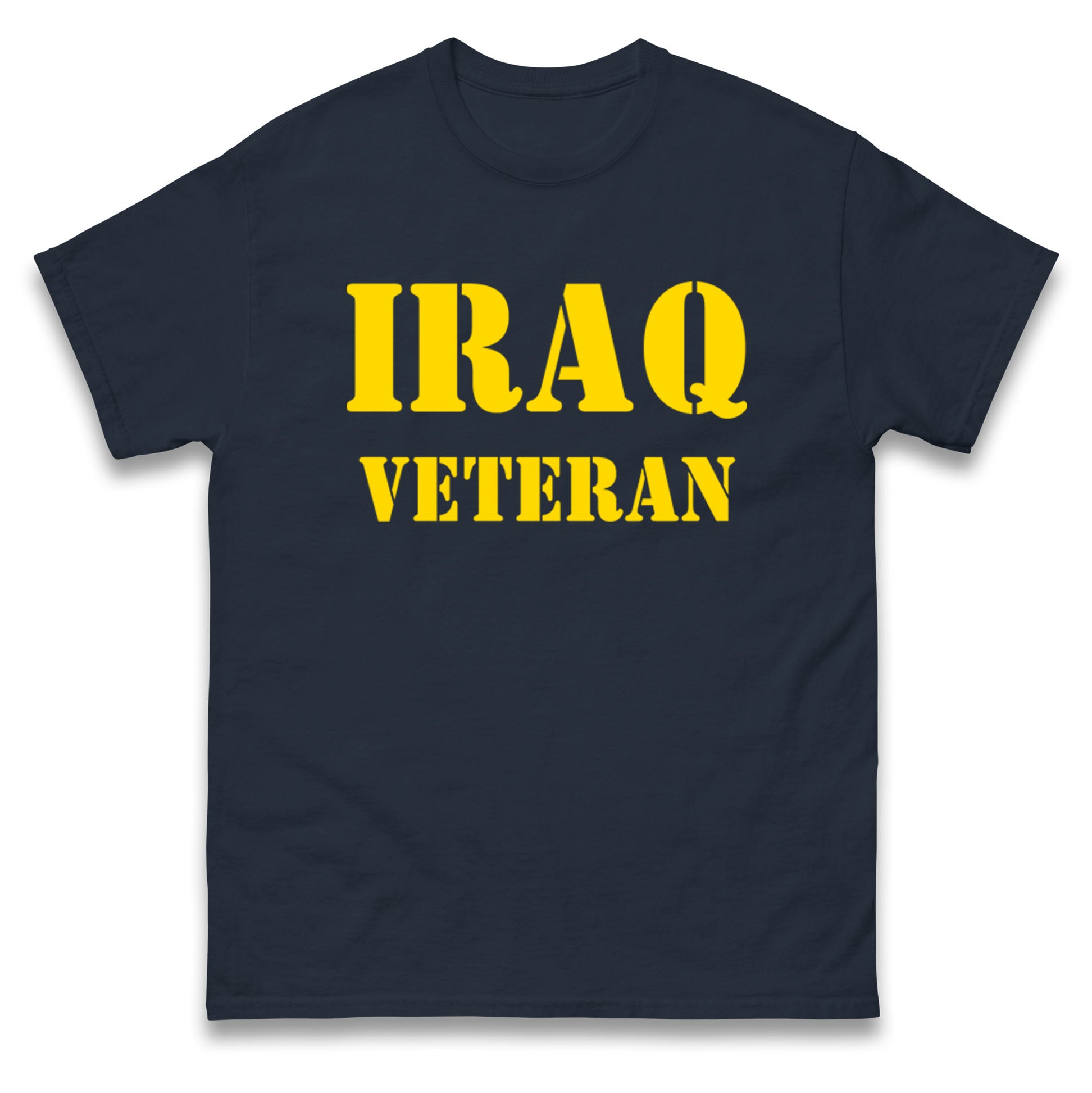 Iraq Veteran T Shirt Tshirt Mens Womens Unisex Tops Tees 2XL