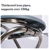 Stainless Steel Portable Toilet Seat O-Shaped Elderly Toilet  for Camping Hiking Trips