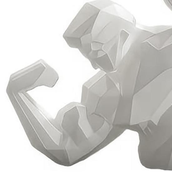 Muskulöser Mann Bodybuilder Statue, Männliche Oberkörperfigur, 3D Gedruckte Muskelmann Figur, Geschenke für Fitnessstudio-Leute, Männer