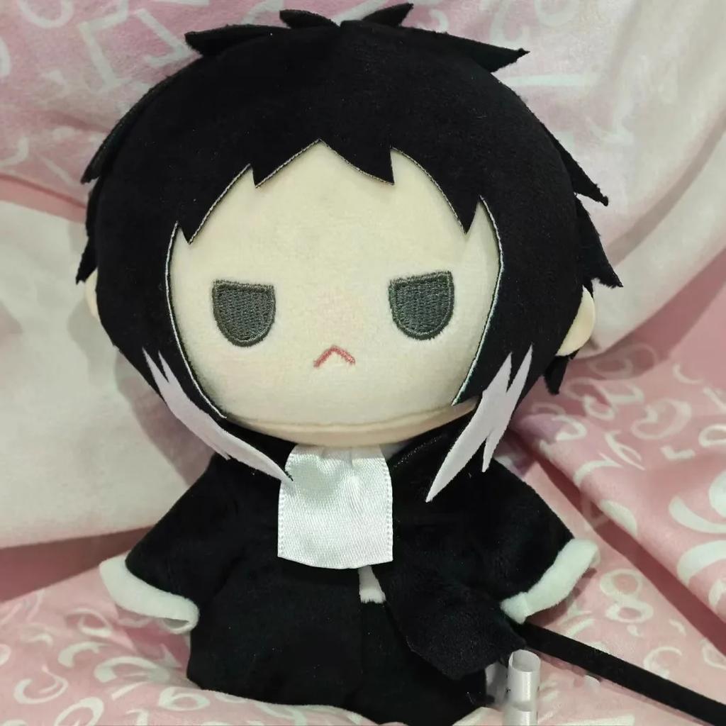 20CM Anime Plush Dazai Chuuya Atsushi Rampo Fyodor Ryunosuke Stuffed Cotton Doll Body Toy Cosplay Decor Cartoon Toys Xmas Gift