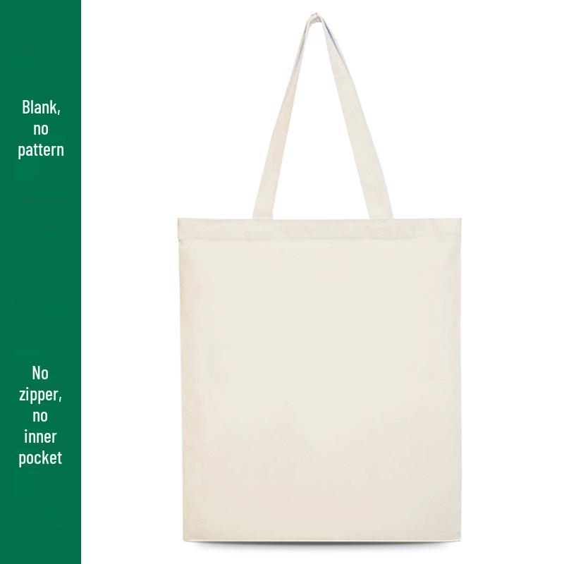 

Custom Logo Eco-Friendly Canvas Tote: Made-to-Order Shopping & Promotion Bag, Handheld or Shoulder Style. 34x39 cm