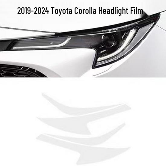 Toyota Front Headlight Protective Film for Asia Dragon, Camry, Highlander, RAV4, and Wildlander.