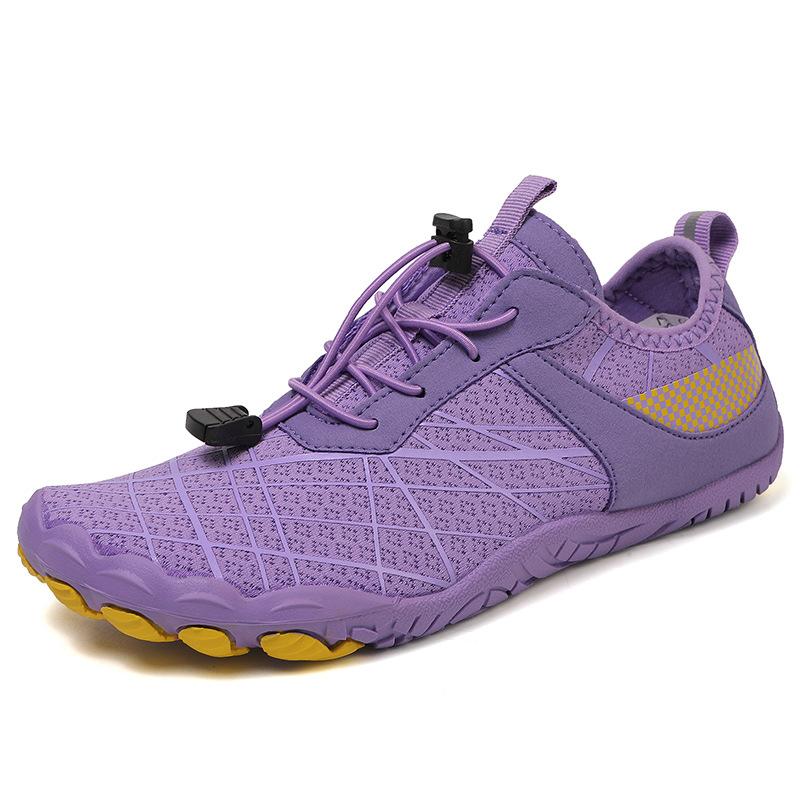 Outdoor creek shoes beach shoes non-slip quick-drying rafting shoes surfing running skipping rope shoes five-finger wading shoes fitness shoes