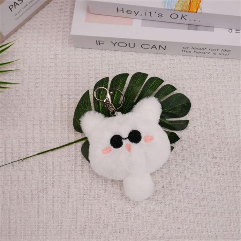 Anime Jujutsu Kaisen Gojo Satoru Peluche Gatto Carino Ricamo Peluche Animali di Peluche Bambole Ciondolo Giocattoli Cartone Animato Per Bambini Regalo