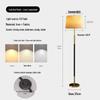 OEING American Style LED Floor Lamp with Linen Shade