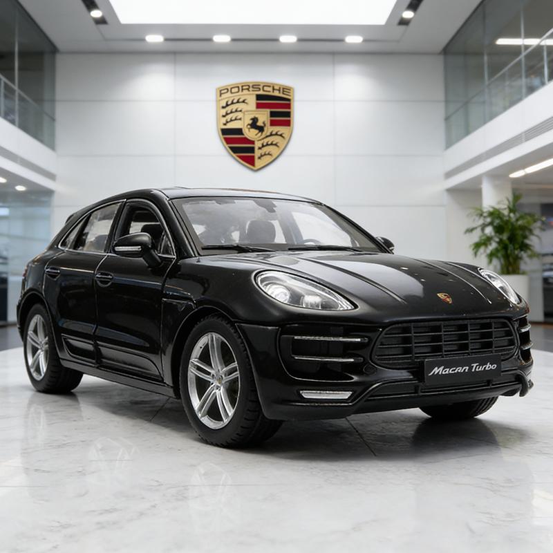 

Bburago 1:24 Porsche Macan SUV Alloy Car Diecasts & Toy Vehicles Car Model Miniature Scale Model Car For Children чорний