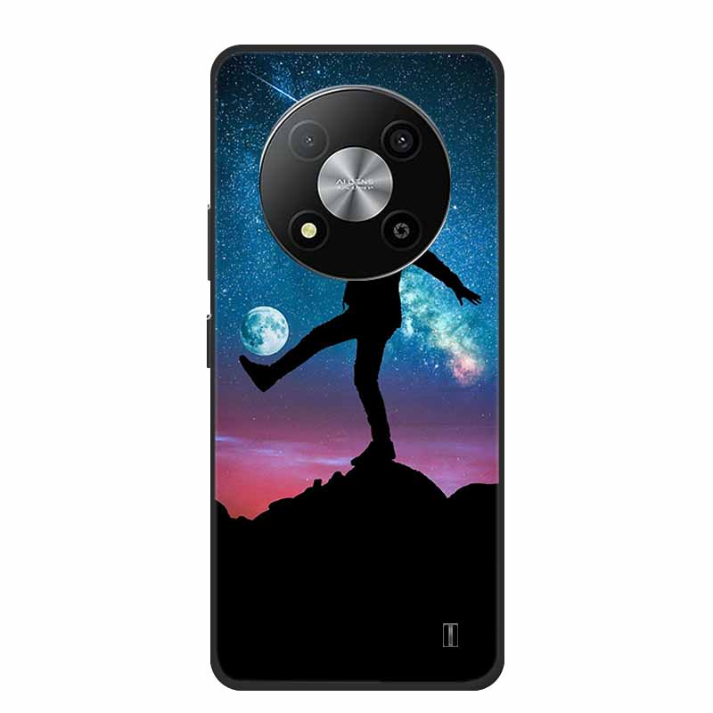 Phone Case For ZTE Blade A73 5G Back Cover Case Black Silicone Shockpoof Soft Funda For ZTE Blade A73 5G Case A 73 6.52" Coque