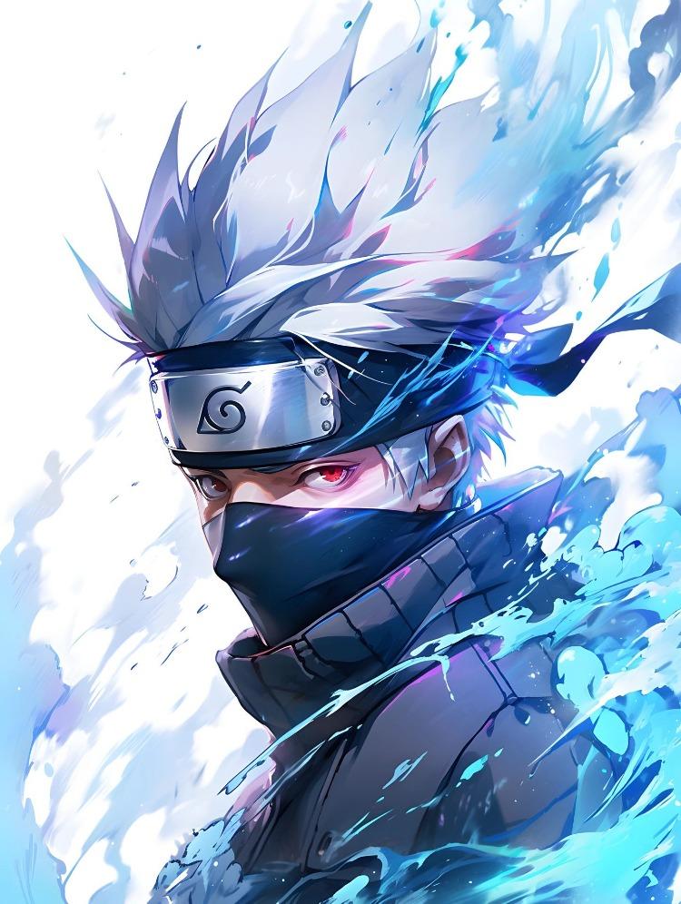 Hatake Kakashi 5D DIY Diamond Painting Naruto Embroidery Anime Cross Stitch Mosaic Rhinestones Hobby Home Decor Children's Gifts