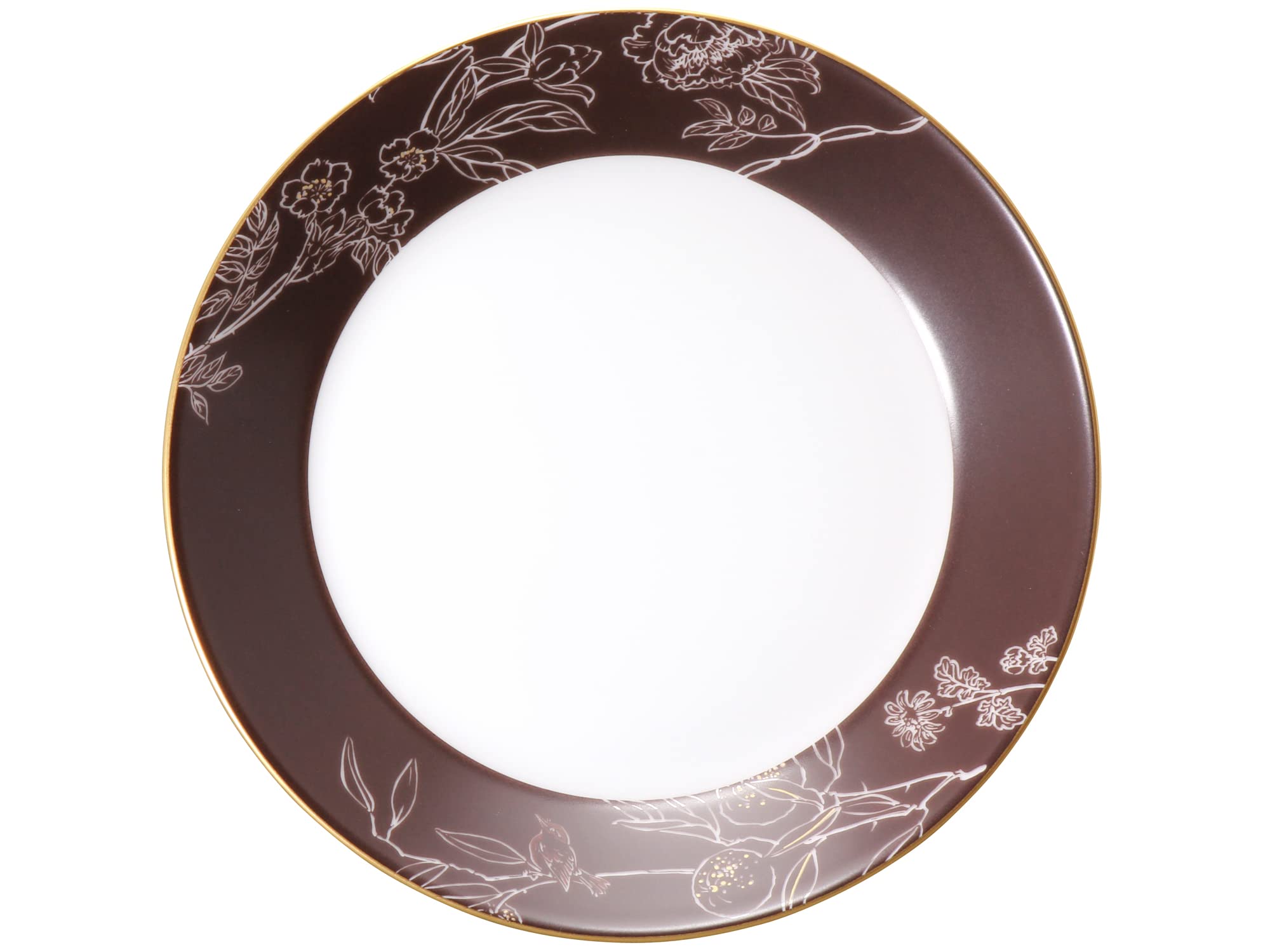 

Okura Touen [Okura Touen x Chiso] Garden of Silence Mini Plate, Diameter approx. 13cm, Made in Japan, 54CS/C307