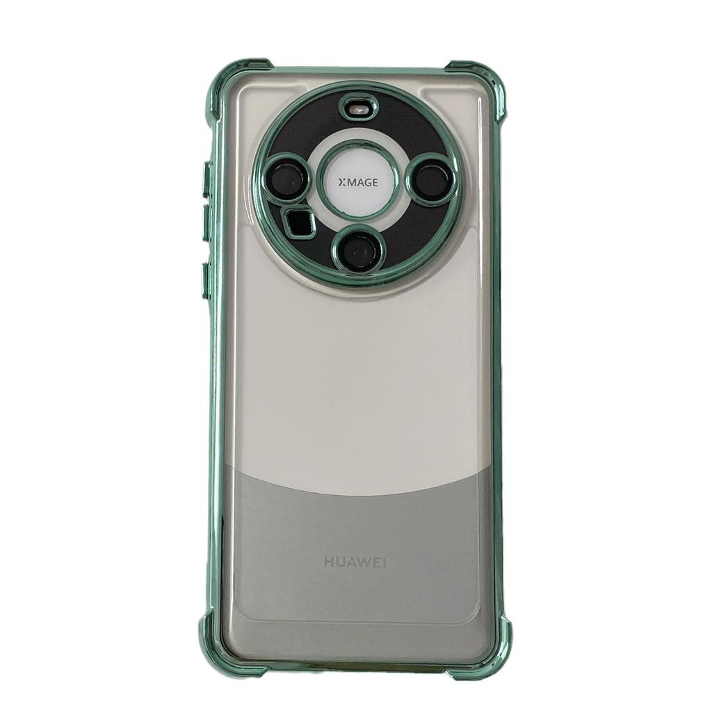 Four corners anti-drop electroplating space case for Huawei MATE60PRO for MATE50 mobile phone case with lens film