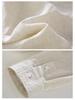 Men's Long Sleeve White Linen Shirt – Breathable, Casual, Korean Style for Spring/Summer