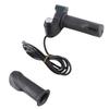 1Pair Electric Bike Twist Throttle Grips Universal Throttle Handle Grip Speed Governer with Display for Electric