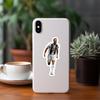 Cristiano Ronaldo Waterproof Graffiti Stickers for Water Bottles & Phones - Creative Football Design, Pack of 50