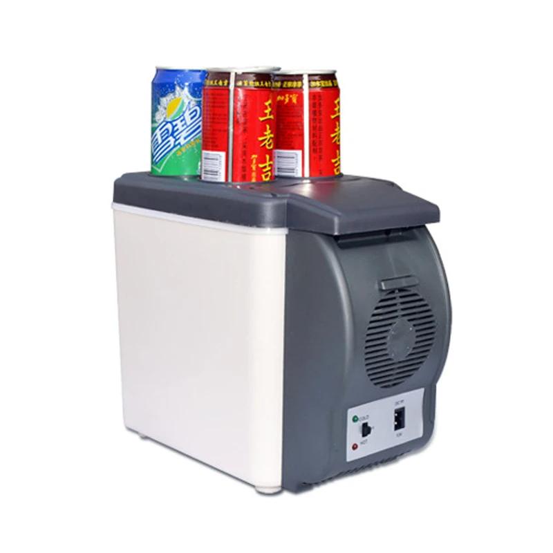Electric Car Refrigerator 6L 12V Mini Freezer Car Freezer Cooler and Warmer Electric Fridge Portable Icebox Travel Refrigerato