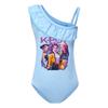 Kids Girls Rumi Mira Zoey Print Swimsuit Swimming One-piece Bodysuit Swimwear