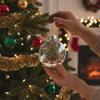 Leichtes Weihnachtsbaum-Hängeornament Bruchsicherer Kunststoff Vintages Thema Hausdekoration