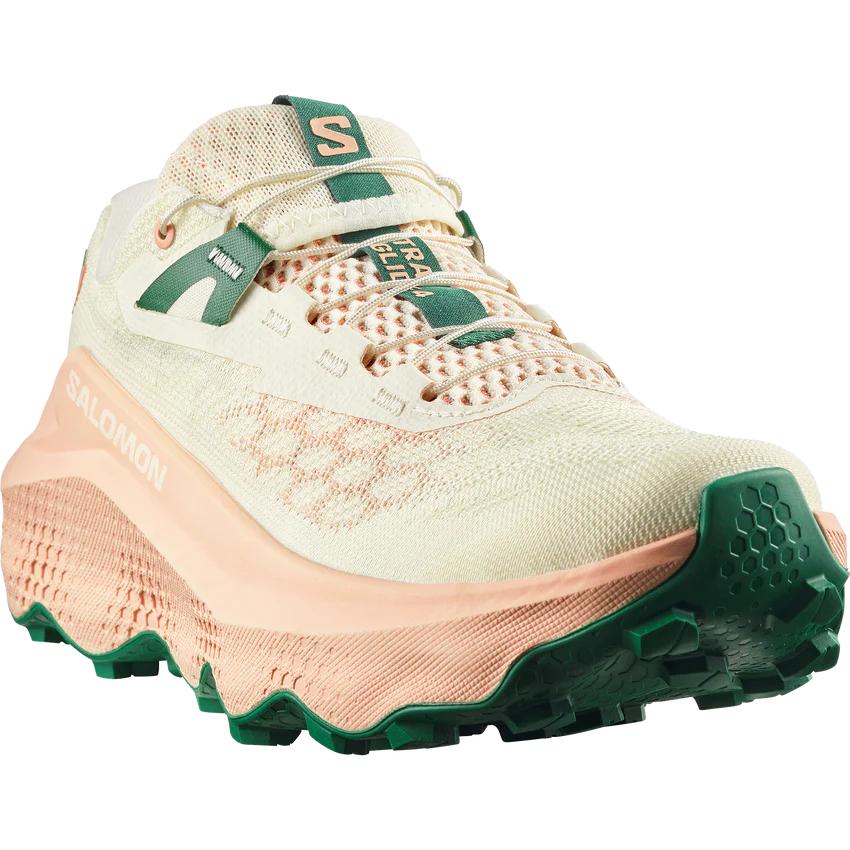 Salomon Ultra Glide 4 Drawstring Color Block Flexible Trail Running Shoes Women sneakers 491494