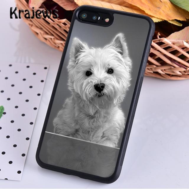 West Highland Terrier Westie Pour iPhone 17 Air 16 Coque de Téléphone Cover 15 14 plus 12 13 pro max coque Shell Fundas
