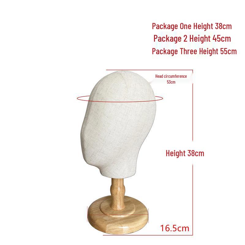 Hat and Wig Stand Model: Dummy Head Holder for Displaying Hats, Wigs, and Accessories