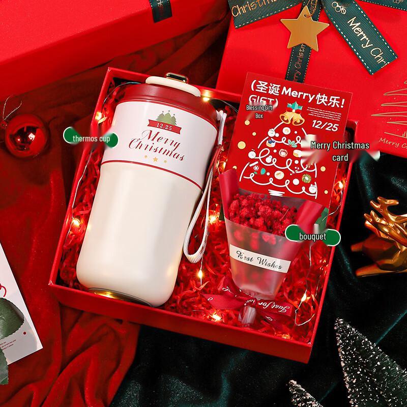 A1 Christmas Insulated Mug Gift Set with Bouquet 09