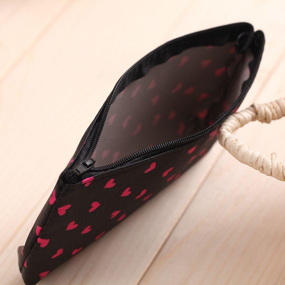 Heart Pattern Cosmetics Storage Box Fashion Design Storage Organizer  Travel